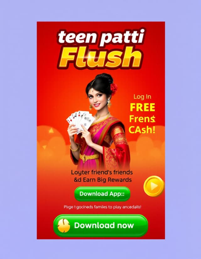 Teen Patti Flush Banner